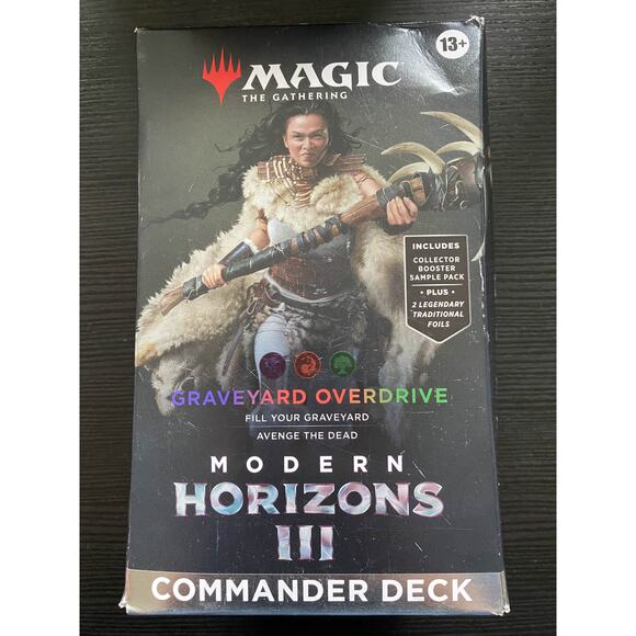 Magic The Gathering: Modern Horizons III Graveyard Overdrive Commander Deck
